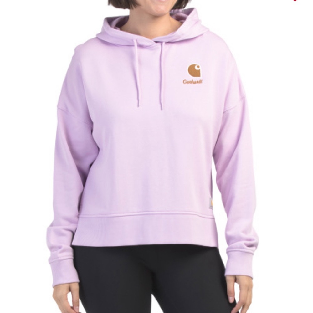 Carhartt Women's tencel fiber series violet loose fit Hoodie size S